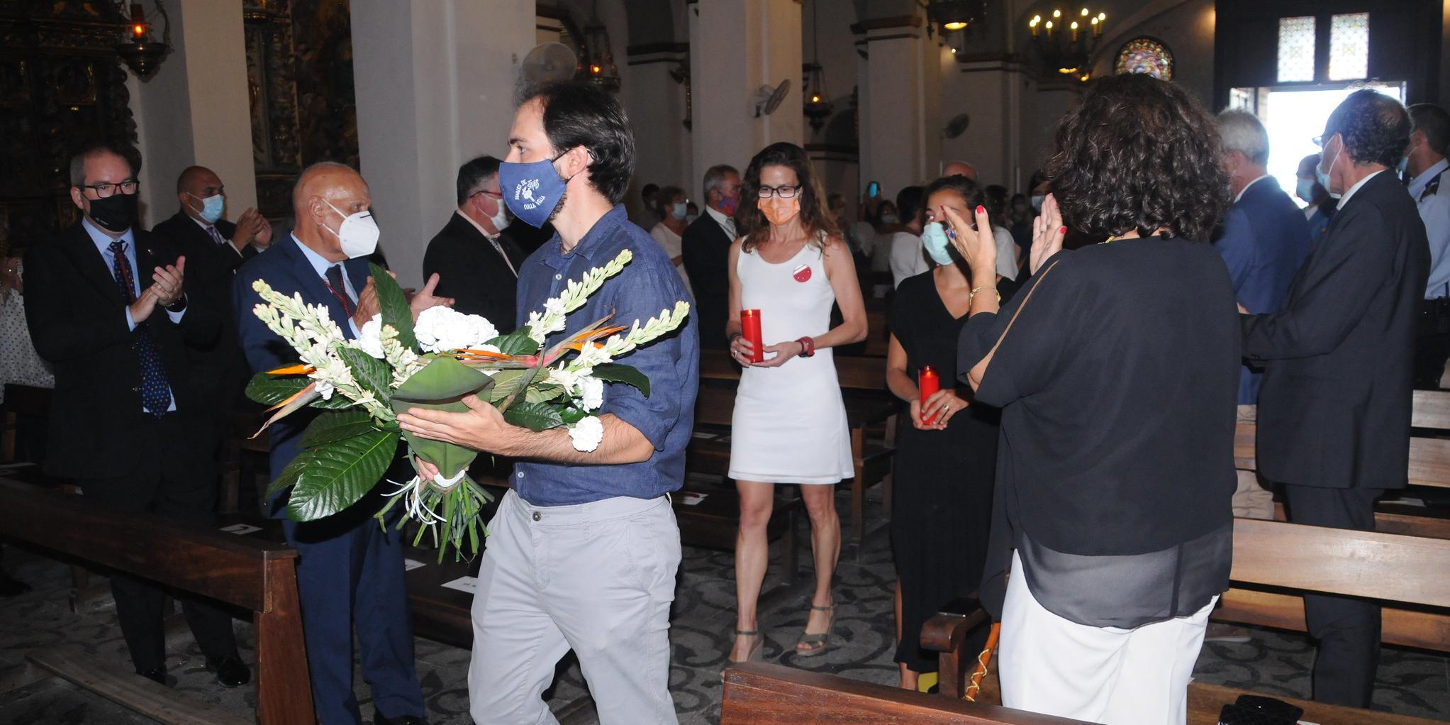 Sitges celebra la diada de Sant Bartomeu amb nostàlgia i un emotiu i solemne Ofici de Festa Major