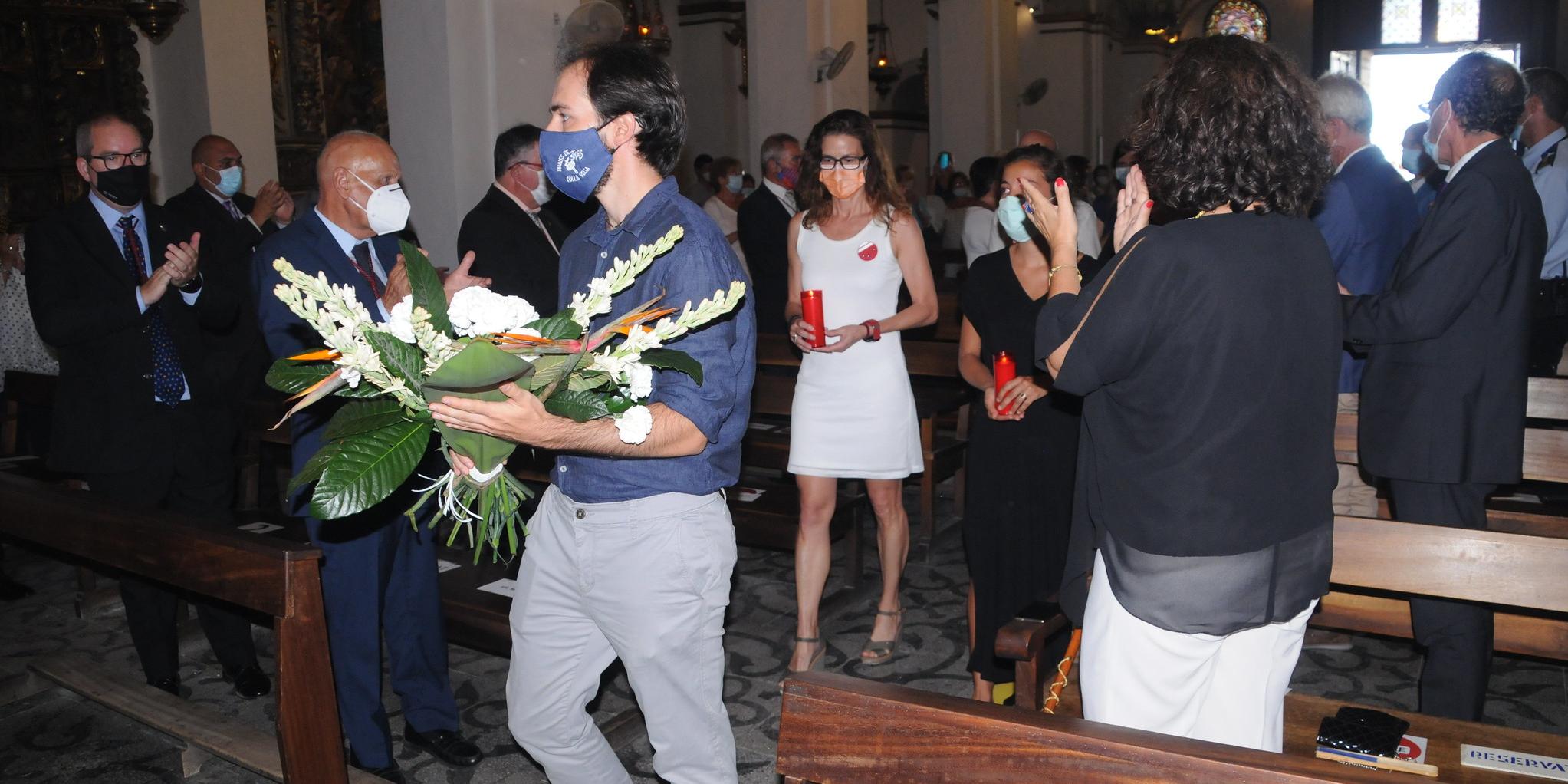 Sitges celebra la diada de Sant Bartomeu amb nostàlgia i un emotiu i solemne Ofici de Festa Major
