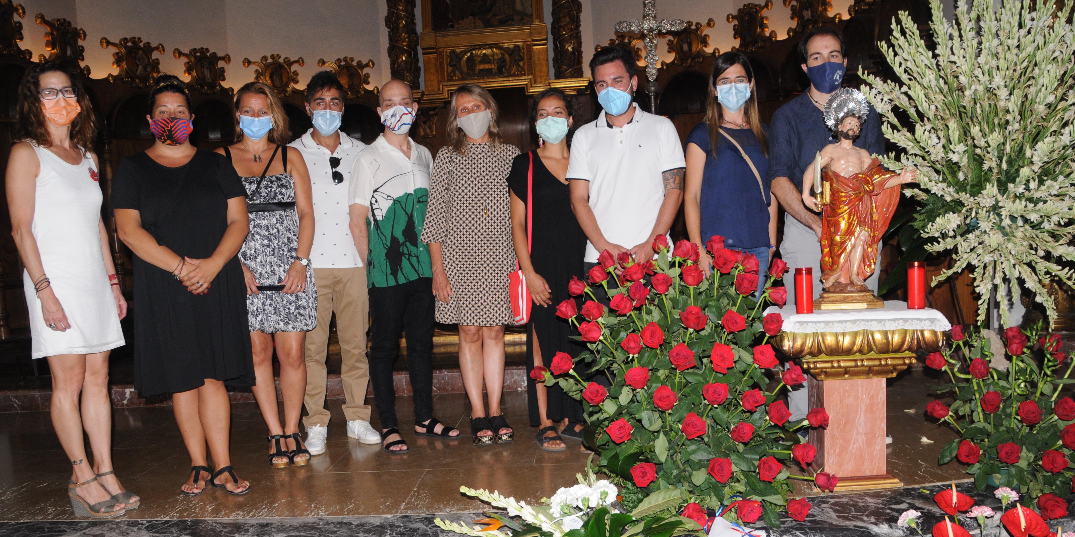 Sitges celebra la diada de Sant Bartomeu amb nostàlgia i un emotiu i solemne Ofici de Festa Major