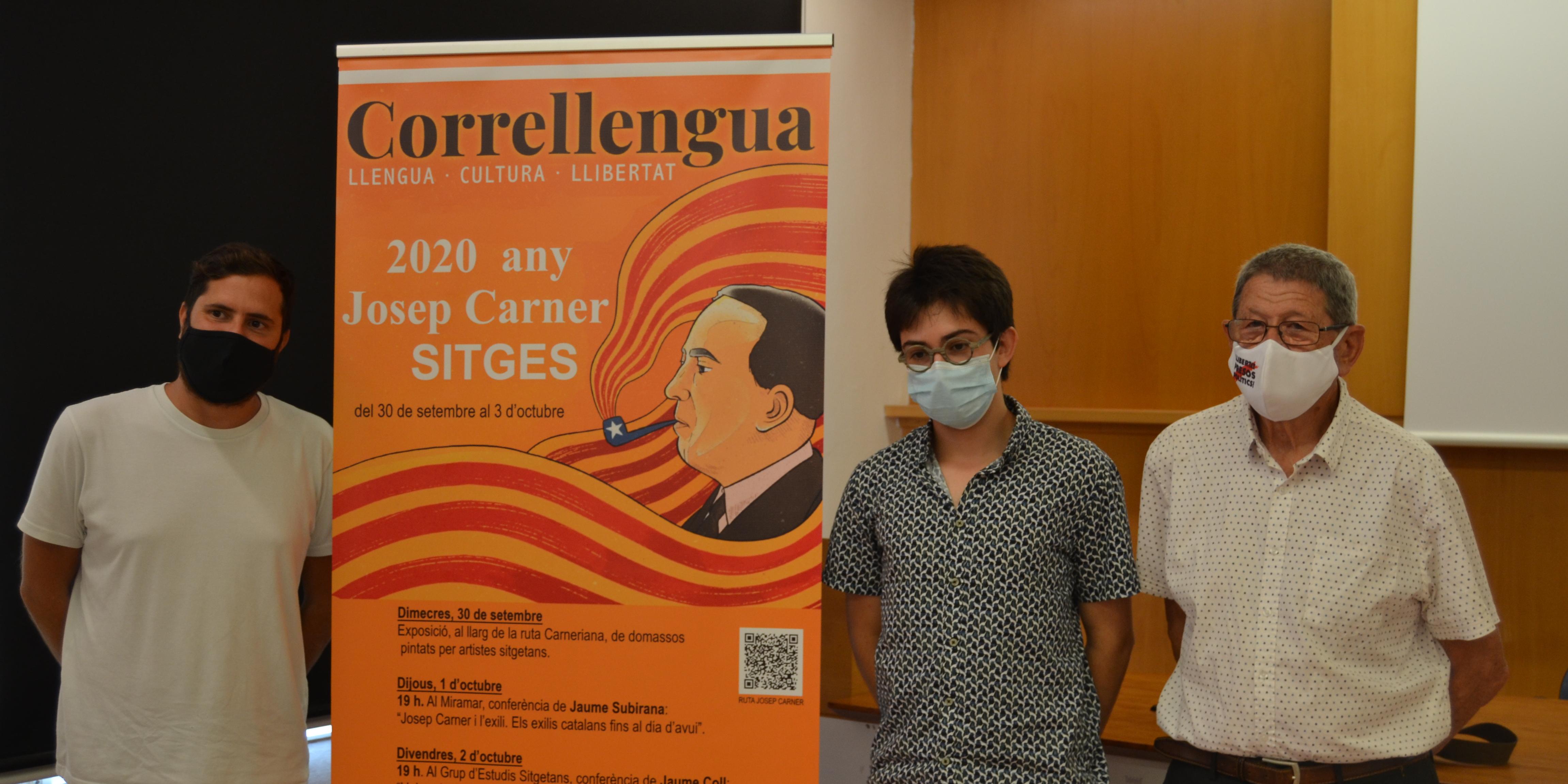 Sitges acull l’acte central del Correllengua als Països Catalans dedicat a Josep Carner Sitges acull l’acte central del Correllengua als Països Catalans dedicat a Josep Carner
