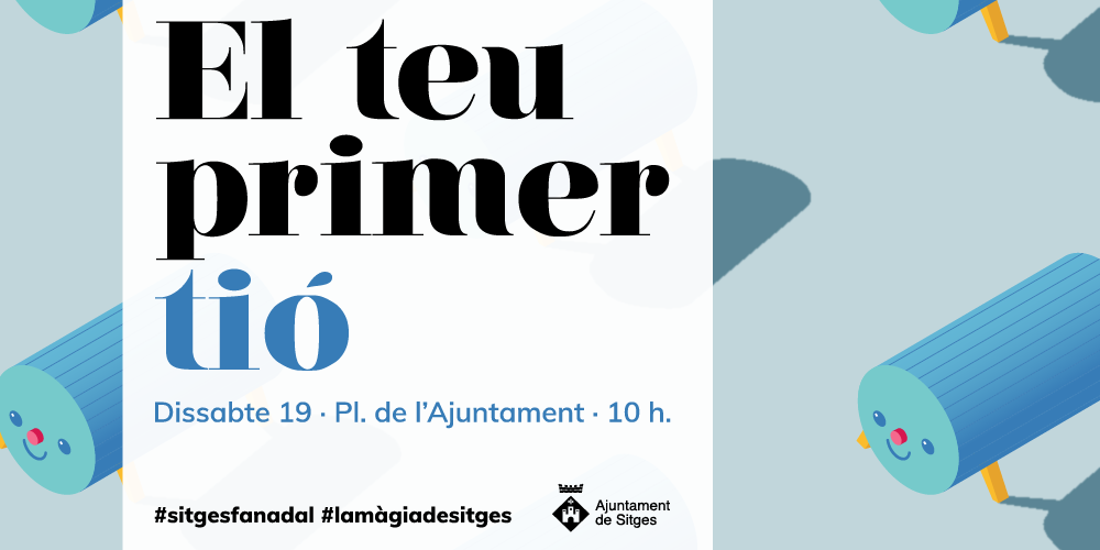 El lliurament dels tions als infants obre el calendari d’actes més tradicionals d’aquest Nadal a Sitges