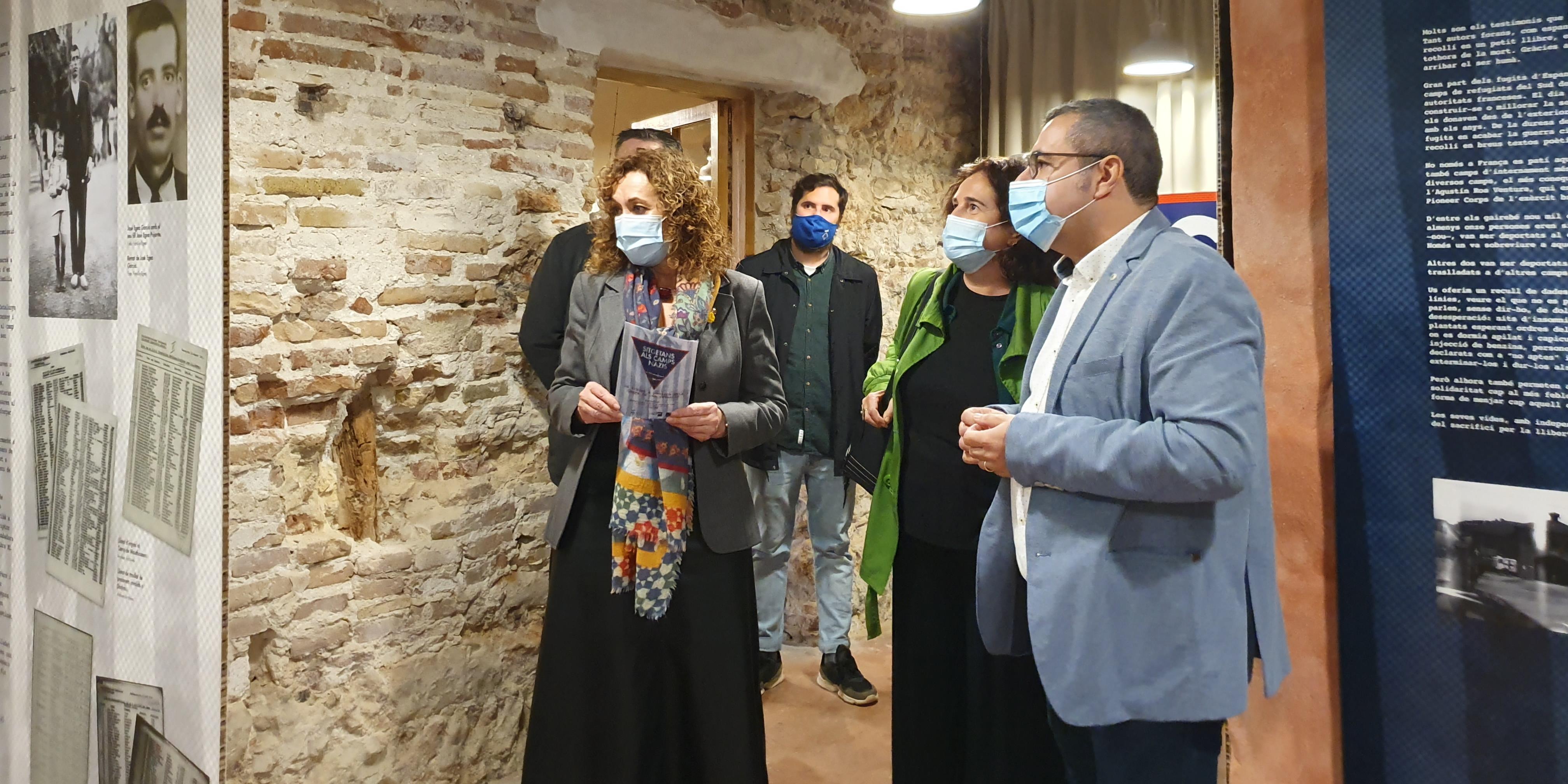 Més de 2.200 persones visiten l’exposició ‘Sitgetans als camps nazis’ a Can Falç