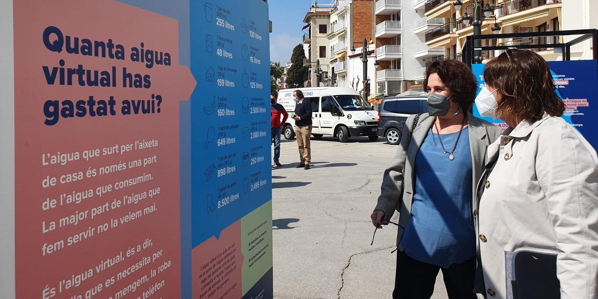 Sitges acull una exposició per reflexionar sobre els usos de l'aigua al món actual 