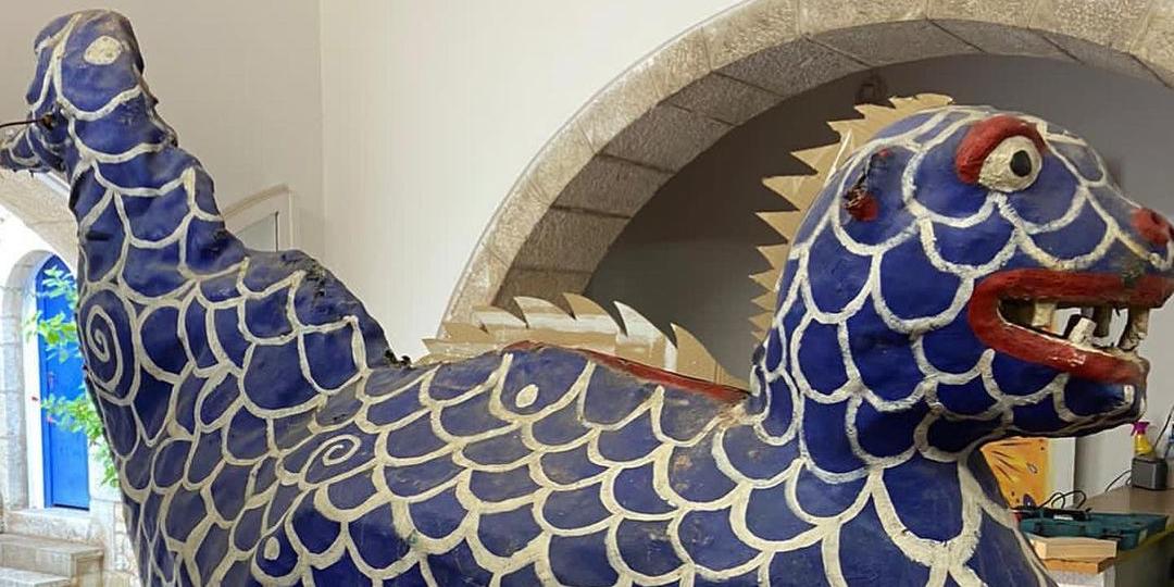 Activitat infantil 'Pintem el drac blau per Sant Jordi' Activitat infantil 'Pintem el drac blau per Sant Jordi'