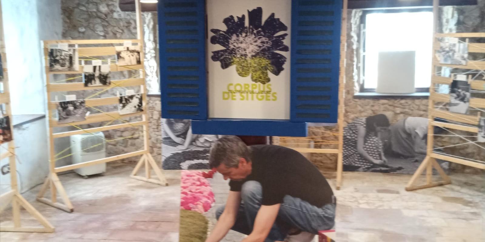 El Corpus de Sitges recupera cinc catifes de flors