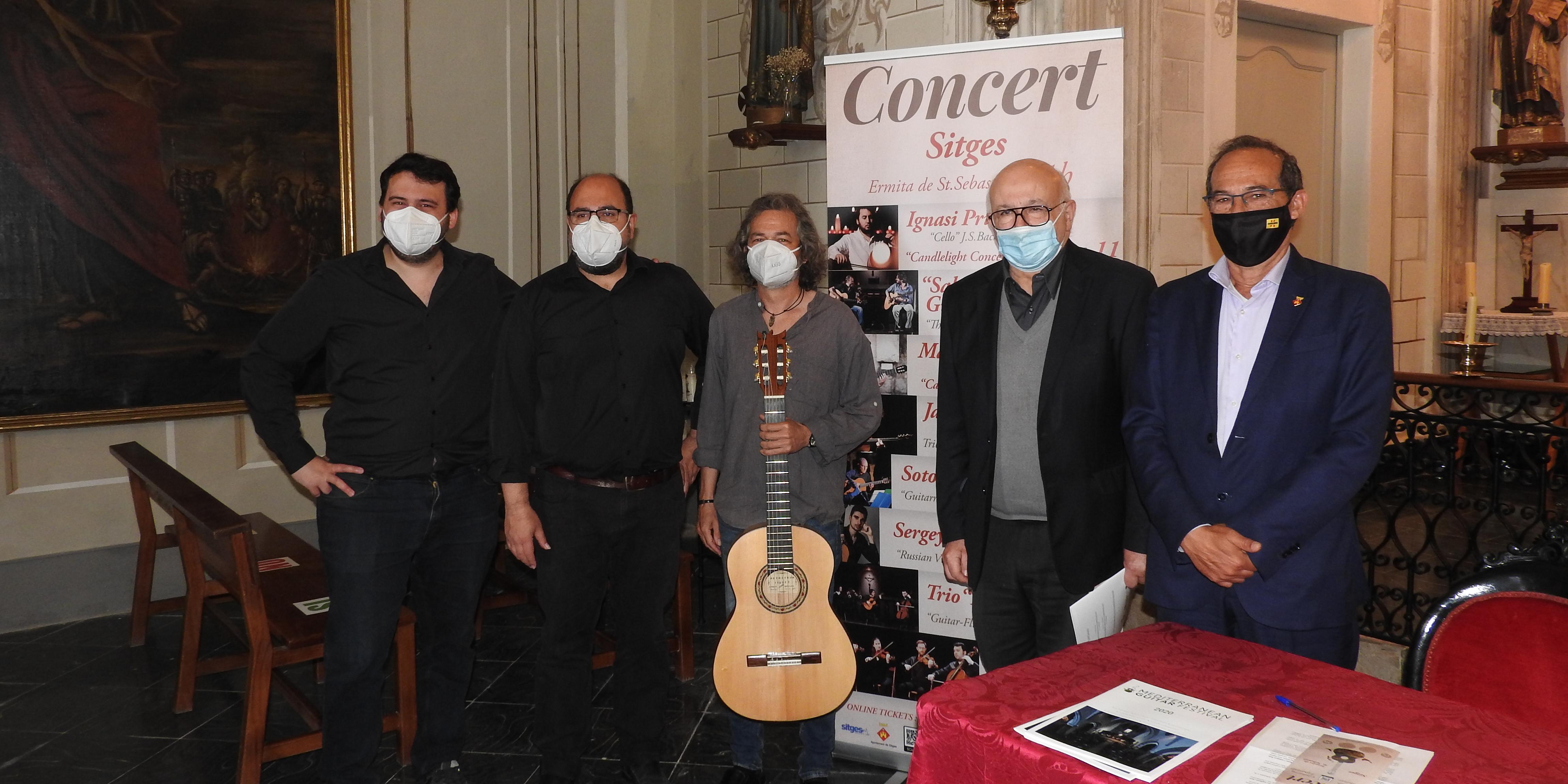 El Mediterranean Guitar Festival tindrà lloc de l’11 de juny al 22 d’octubre a l’ermita de Sant Sebastià de Sitges