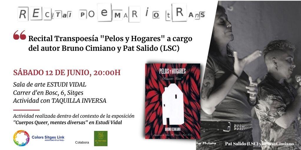 Recital Trans Poemari amb Bruno Cimiano Recital Trans Poemari amb Bruno Cimiano