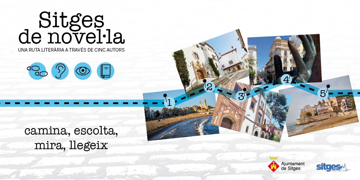 Sitges estrena nova ruta de novel·la de la mà de l’escriptor Martí Gironell