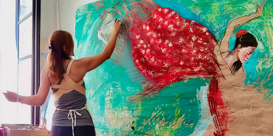 Inauguració de l’exposició de pintura 'Mirada de dona' - Festival Dona Art en femení Inauguració de l’exposició de pintura 'Mirada de dona' - Festival Dona Art en femení