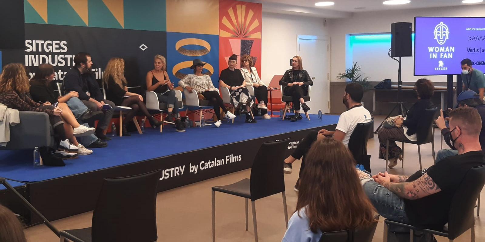 Sitges presenta la iniciativa WomanInFan en un dia marcat per l’estrena mundial de 'Visitante' Sitges presenta la iniciativa WomanInFan en un dia marcat per l’estrena mundial de 'Visitante'
