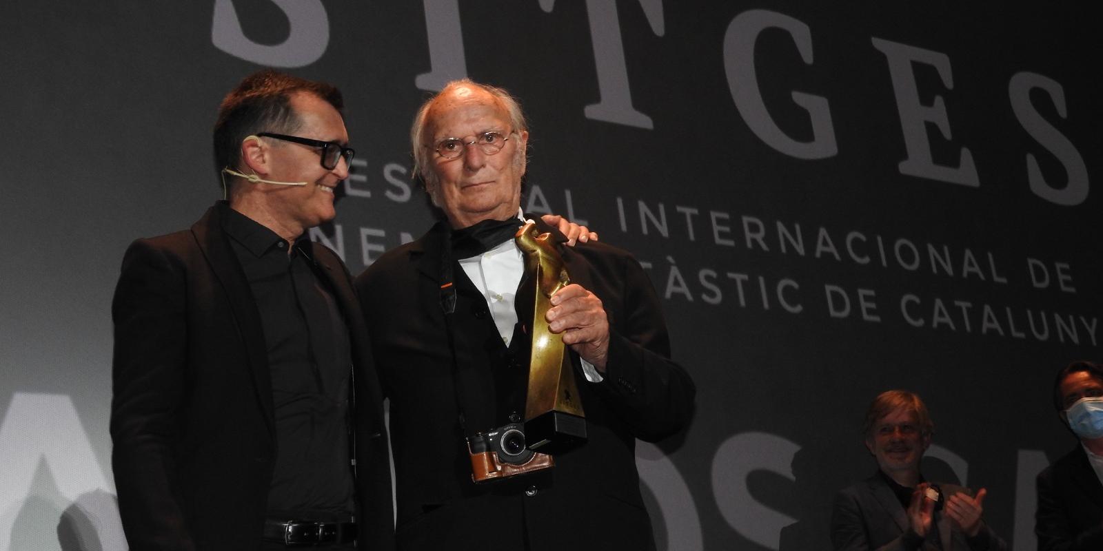El director Carlos Saura rep el Gran Premi Honorífic del SITGES Festival Internacional de Cinema Fantàstic de Catalunya El director Carlos Saura rep el Gran Premi Honorífic del SITGES Festival Internacional de Cinema Fantàstic de Catalunya
