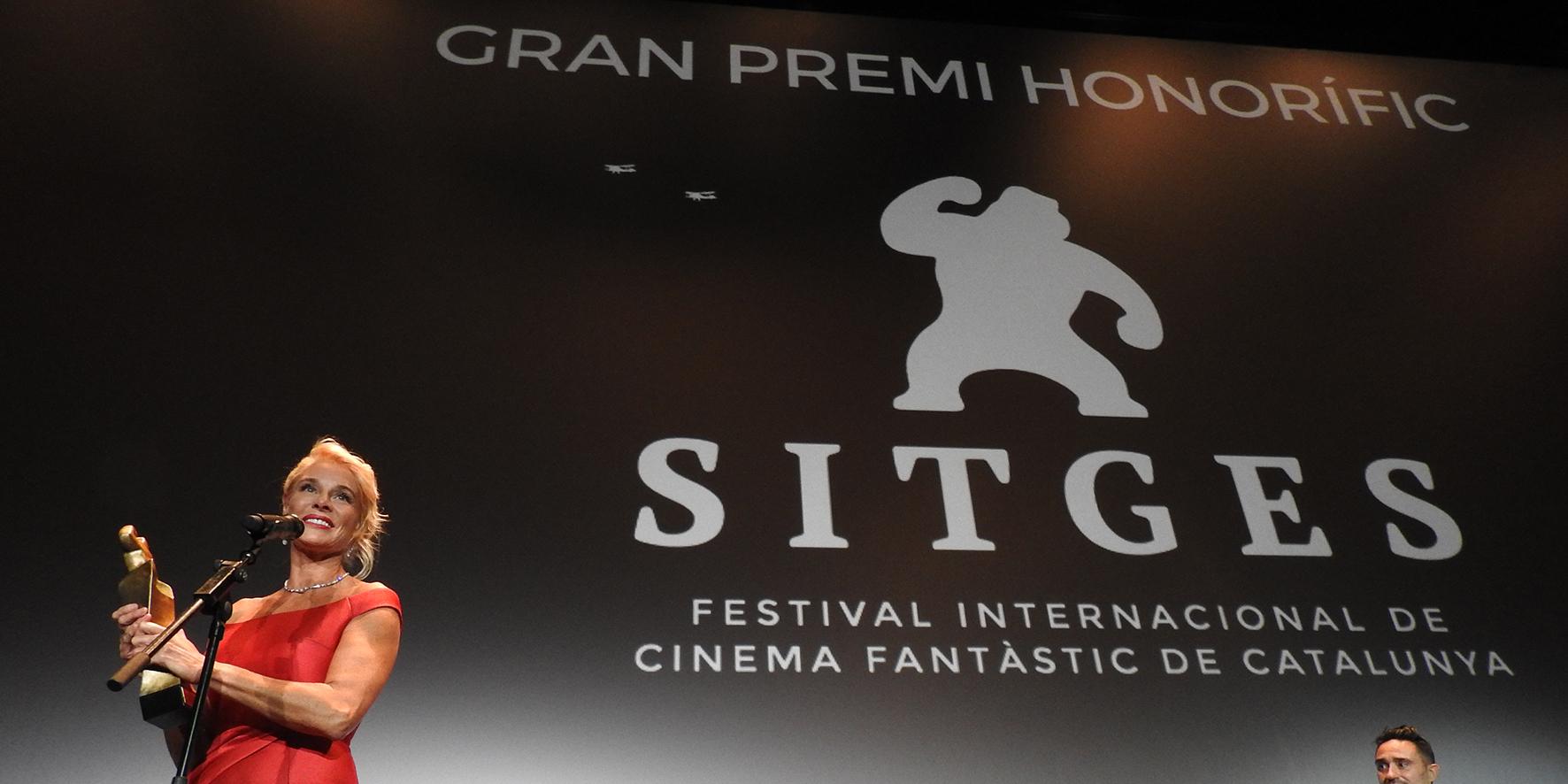 Belén Rueda rep el Gran Premi Honorífic del Festival de Cinema de Sitges en la Gala Inaugural Belén Rueda rep el Gran Premi Honorífic del Festival de Cinema de Sitges en la Gala Inaugural