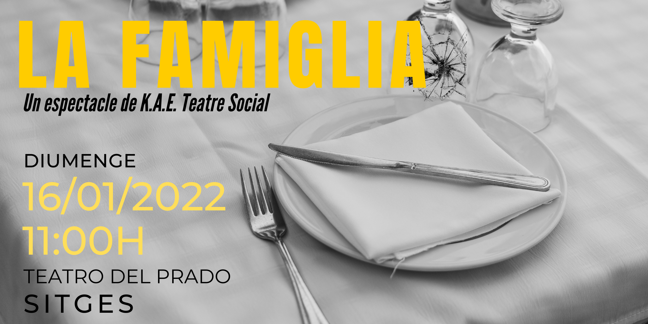 Espectacle 'La famiglia' de K.A.E Teatre Social Espectacle 'La famiglia' de K.A.E Teatre Social