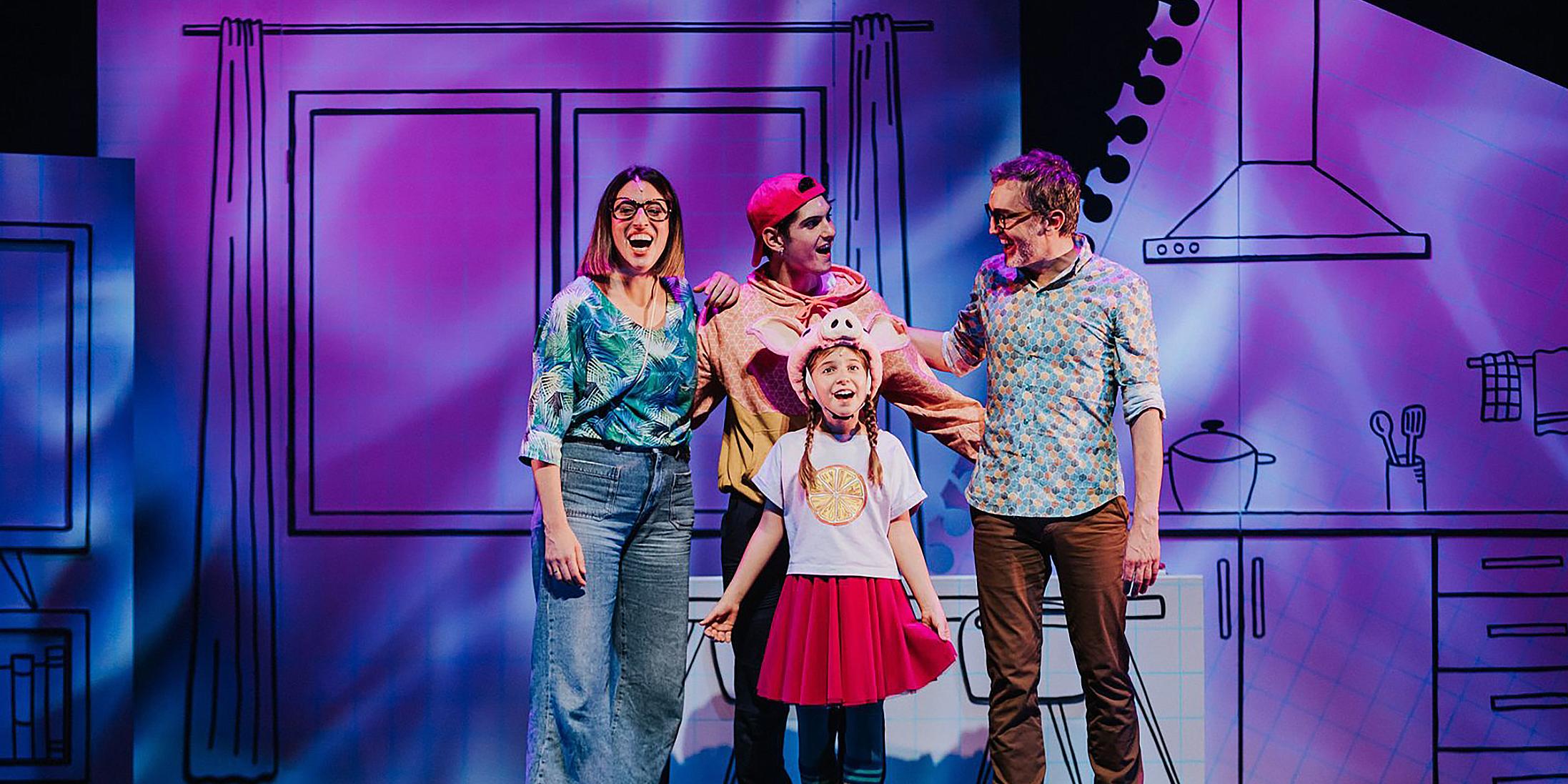 Espectacle 'Bye Bye Monstre' de Dagoll Dagom i Dàmaris Gelabert Espectacle 'Bye Bye Monstre' de Dagoll Dagom i Dàmaris Gelabert