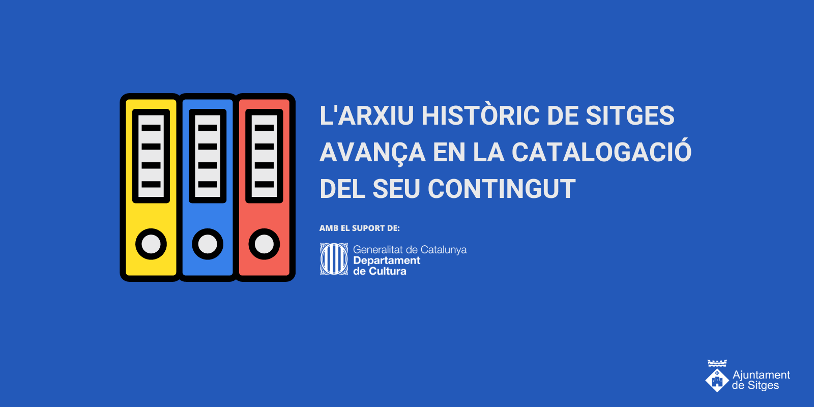 L'Arxiu Històric de Sitges avança en la catalogació del seu contingut