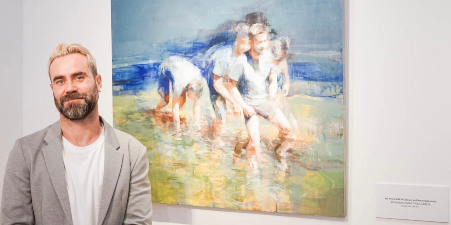 Exposició: Alejandro Martínez, guanyador del XXXVI Concurs de pintura Sanvisens Exposició: Alejandro Martínez, guanyador del XXXVI Concurs de pintura Sanvisens