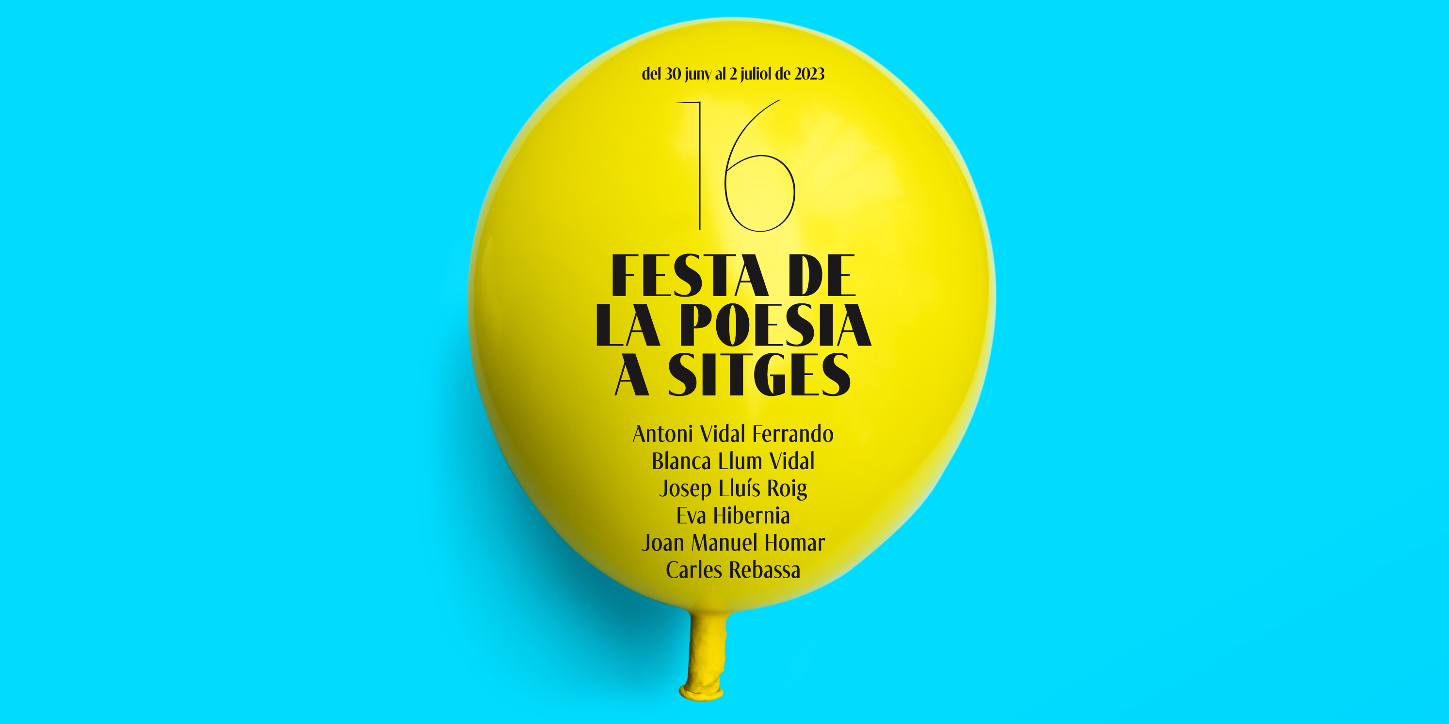 Sitges serà l’epicentre de la Poesia aquest cap de setmana Sitges serà l’epicentre de la Poesia aquest cap de setmana