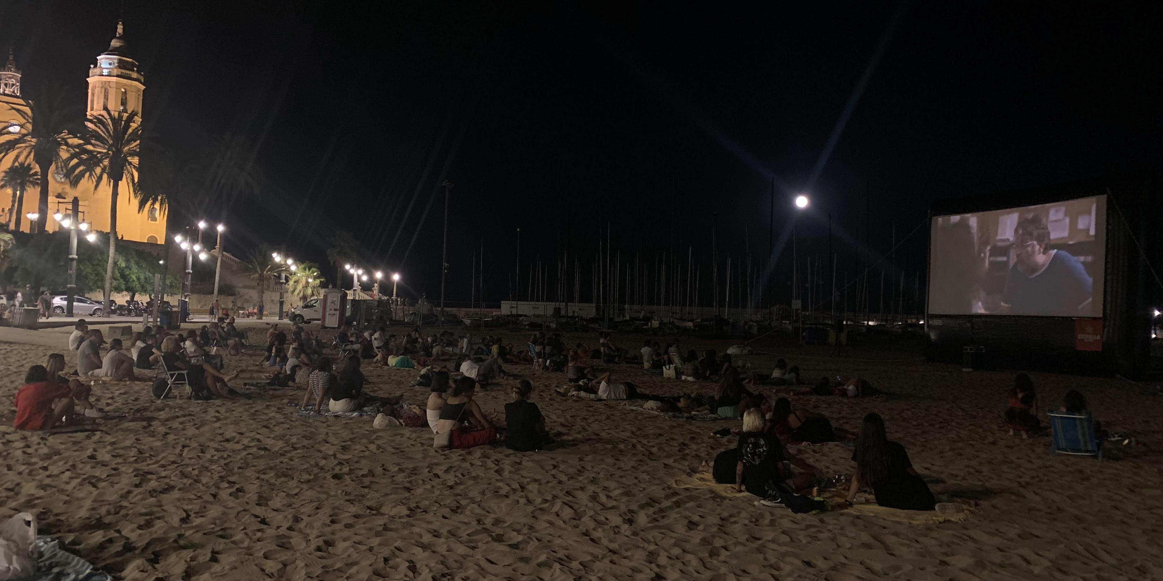 Nits de cinema a la platja de Sitges 2023
