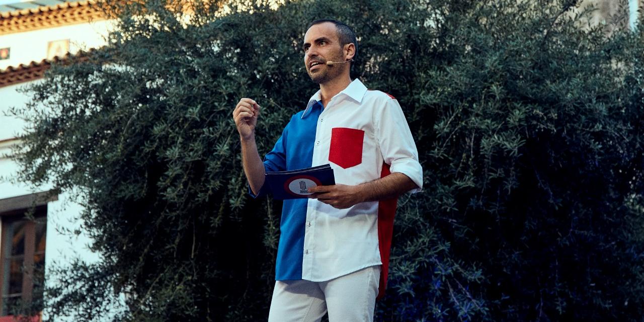 Marc Hill Gumà arrenca la Festa Major amb un pregó ple de records i aportant visions diverses de com es viu Sant Bartomeu