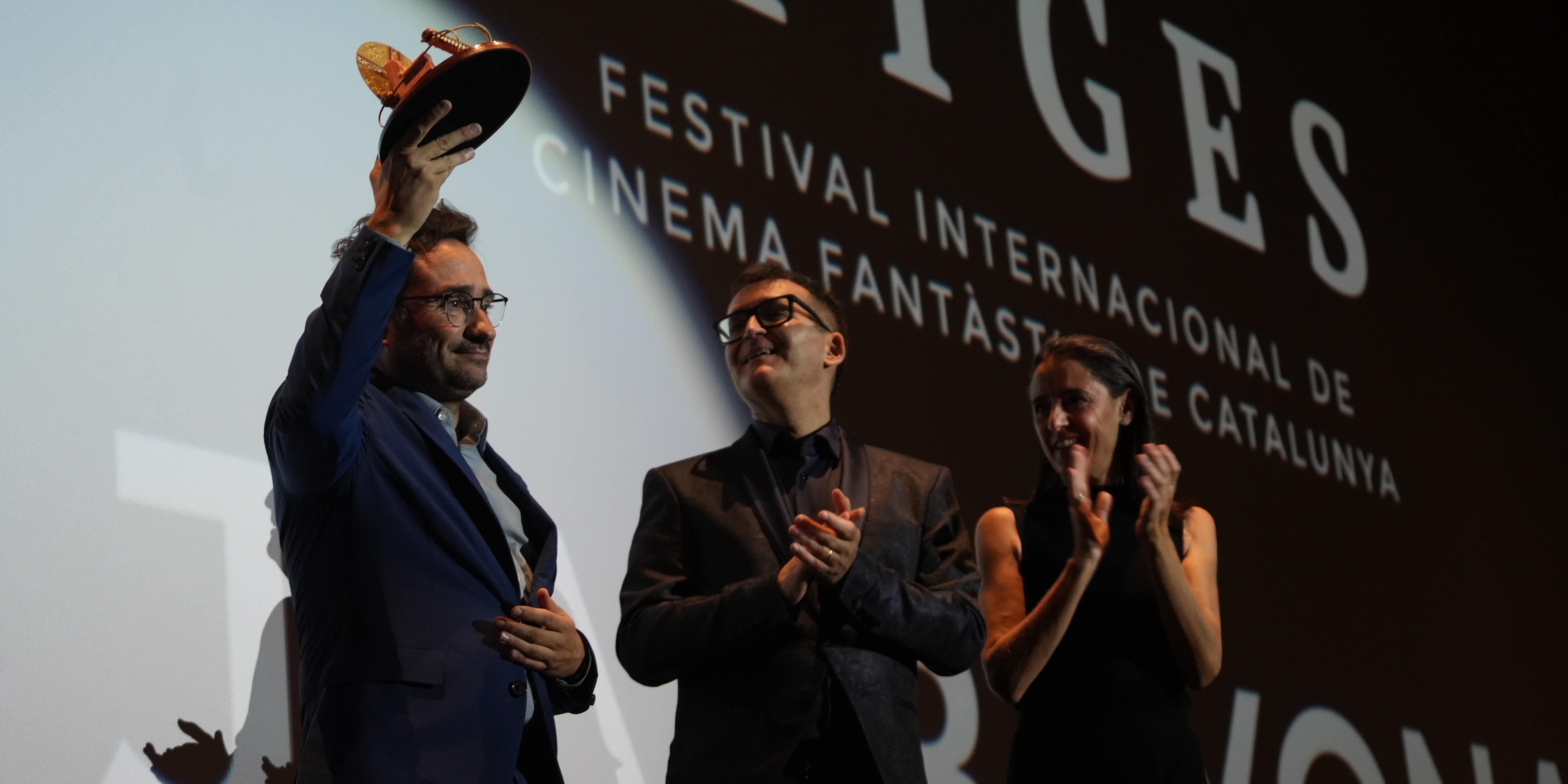 J. A. Bayona rep el Premi Màquina del Temps del Sitges 2023
