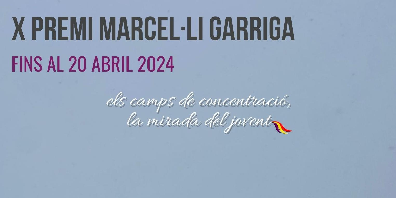 L’Associació Buchenwald convoca el X PREMI “MARCEL·LÍ GARRIGA” DE FOTOGRAFIA: “Els Camps de concentració: la mirada del jovent”