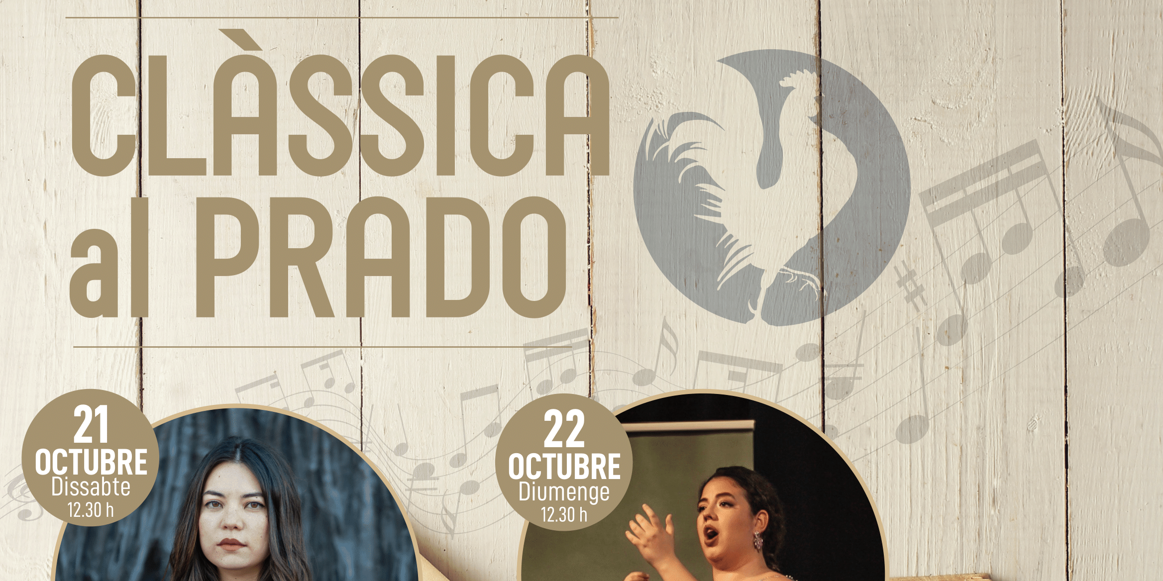 El Cicle de clàssica torna al Prado aquest dissabte i diumenge amb tres concerts