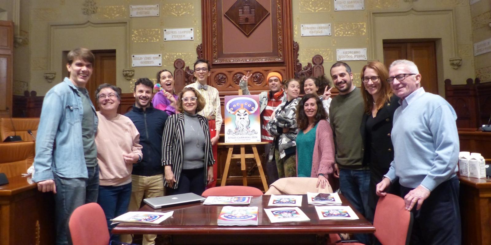 El Carnaval de Sitges 2024 es presenta amb la previsió d’una gran participació El Carnaval de Sitges 2024 es presenta amb la previsió d’una gran participació