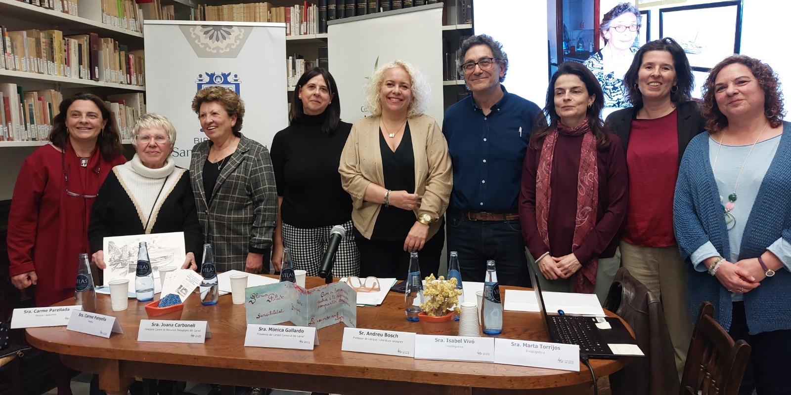 Sitges ret homenatge a la mestra sitgetana Glòria Pulido Sitges ret homenatge a la mestra sitgetana Glòria Pulido