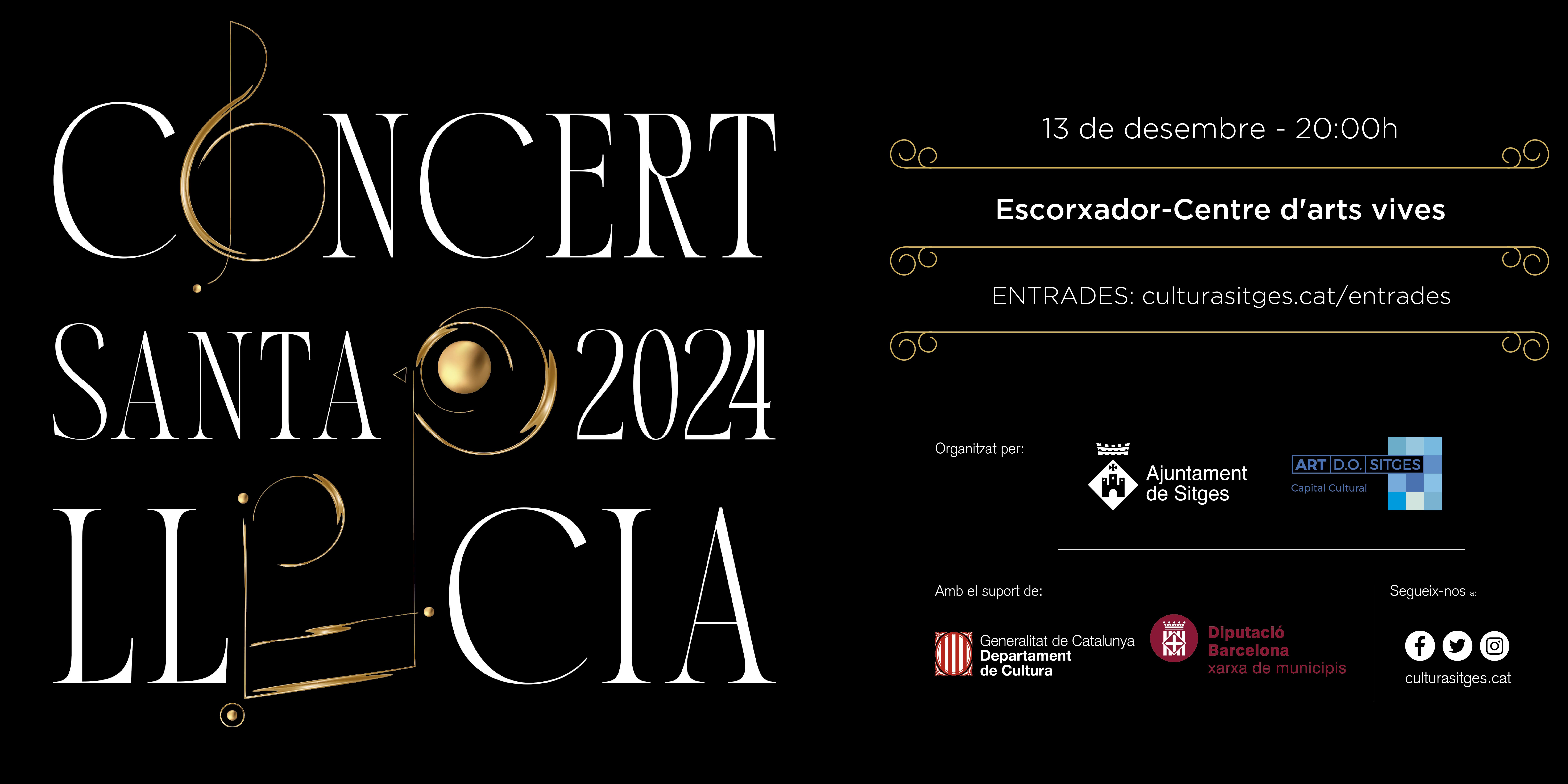 Concert de Santa Llúcia 'Música Sitgetana' Concert de Santa Llúcia 'Música Sitgetana'