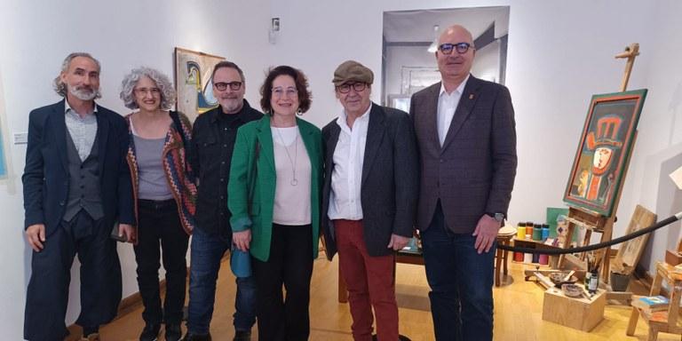 L’artista Isidre Marcet convida a fer un viatge de la foscor a la llum en la seva estrena al Miramar-Centre Cultural L’artista Isidre Marcet convida a fer un viatge de la foscor a la llum en la seva estrena al Miramar-Centre Cultural
