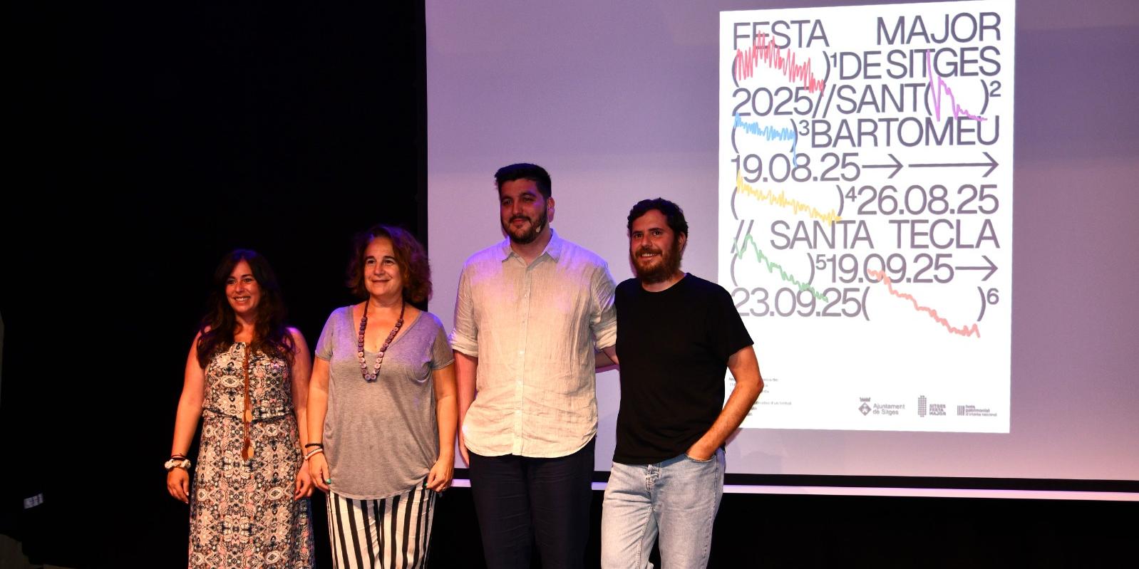 La Festa Major de Sitges 2025 presenta la imatge gràfica amb el so com a protagonista  La Festa Major de Sitges 2025 presenta la imatge gràfica amb el so com a protagonista