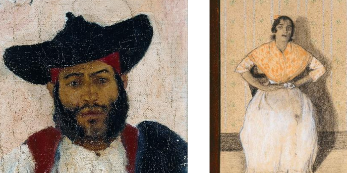 La Peça del Mes de setembre: ‘Gitano granadí’, de Ramon Casas, i ‘Cantaora’, de Santiago Rusiñol La Peça del Mes de setembre: ‘Gitano granadí’, de Ramon Casas, i ‘Cantaora’, de Santiago Rusiñol