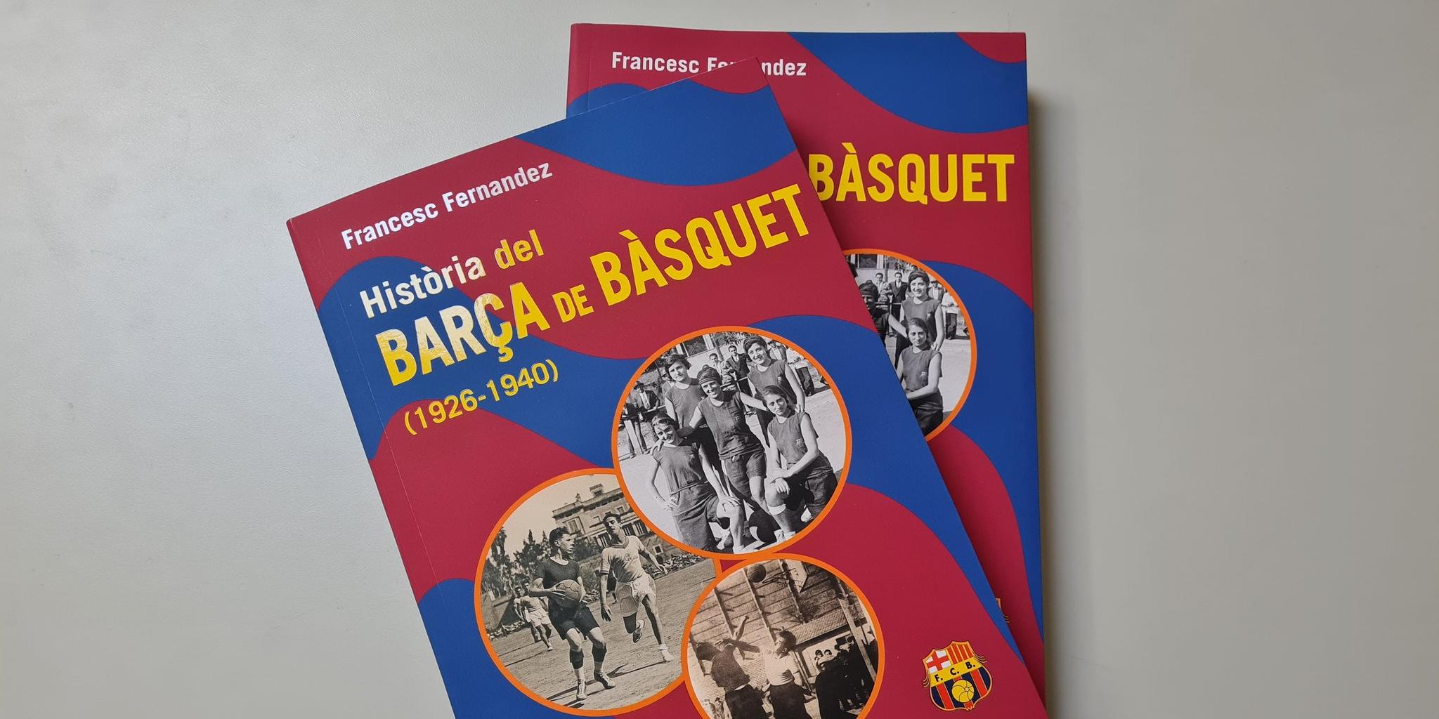 Presentació del llibre “Història del Barça de Bàsquet (1941-1965)”, de Francesc Fernández. Presentació del llibre “Història del Barça de Bàsquet (1941-1965)”, de Francesc Fernández.